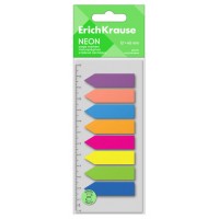 BLISTER 200 MARCAPAGINAS NEON FLECHAS 12X45MM 8 COLORES ERICH KRAUSE 61559 ERICH (Espera 4 dias)